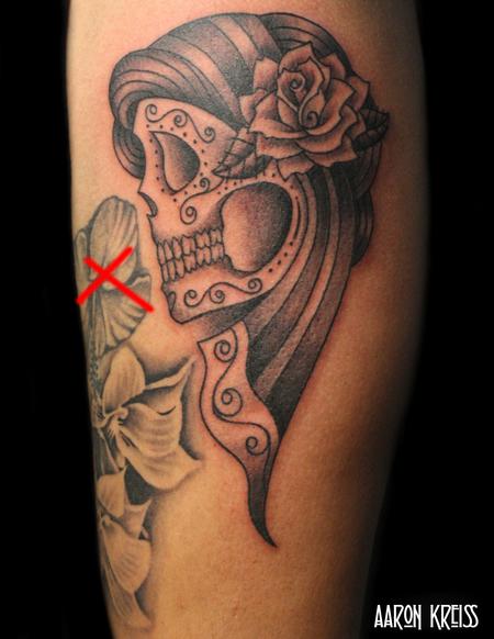 Tattoos - Traditional sugarskull - 103570